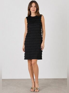 BURBERRY Silk Shift Dress